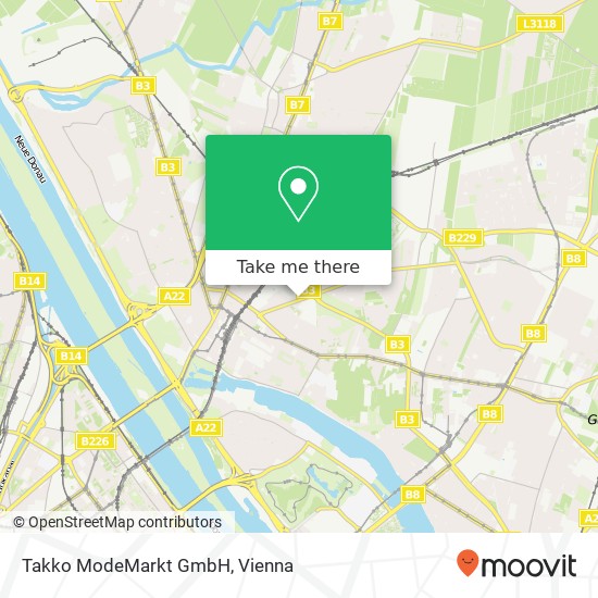 Takko ModeMarkt GmbH map