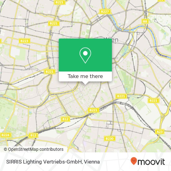 SIRRIS Lighting Vertriebs-GmbH map