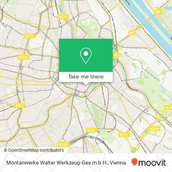 Montanwerke Walter Werkzeug-Ges.m.b.H. map