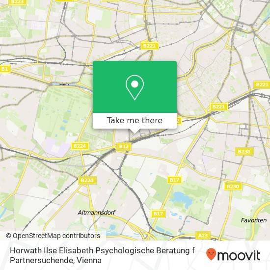 Horwath Ilse Elisabeth Psychologische Beratung f Partnersuchende map