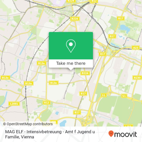 MAG ELF - Intensivbetreuung - Amt f Jugend u Familie map