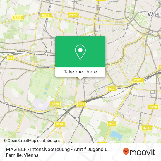MAG ELF - Intensivbetreuung - Amt f Jugend u Familie map