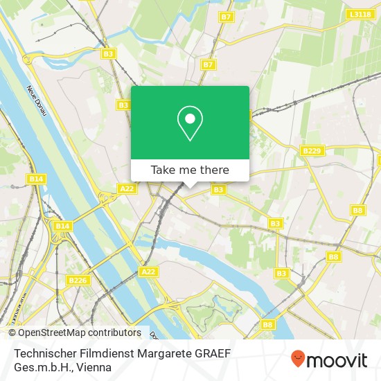 Technischer Filmdienst Margarete GRAEF Ges.m.b.H. map