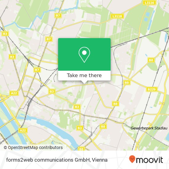 forms2web communications GmbH map