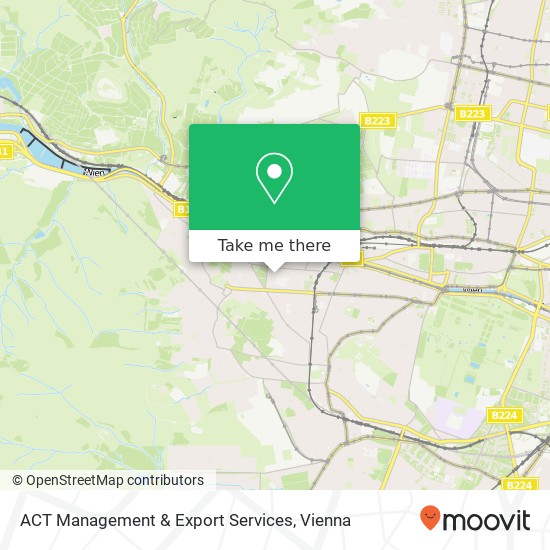 ACT Management & Export Services map