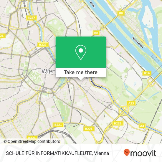 SCHULE FÜR INFORMATIKKAUFLEUTE map