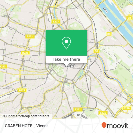 GRABEN HOTEL map