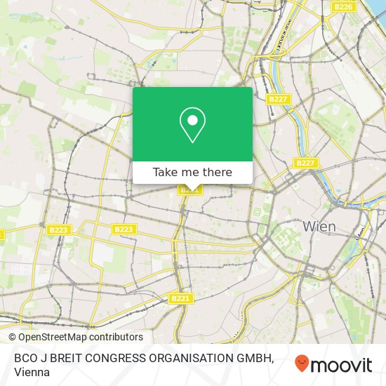 BCO J BREIT CONGRESS ORGANISATION GMBH map