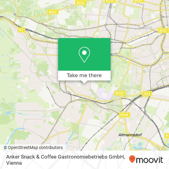 Anker Snack & Coffee Gastronomiebetriebs GmbH map