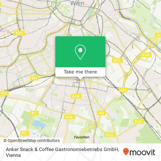 Anker Snack & Coffee Gastronomiebetriebs GmbH map