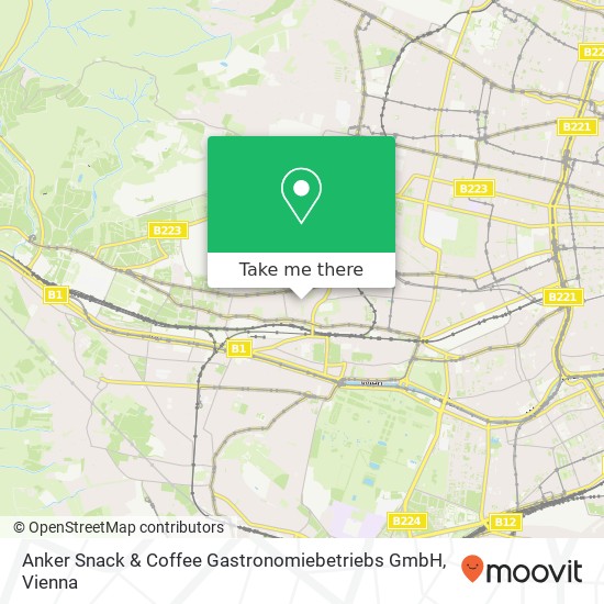 Anker Snack & Coffee Gastronomiebetriebs GmbH map