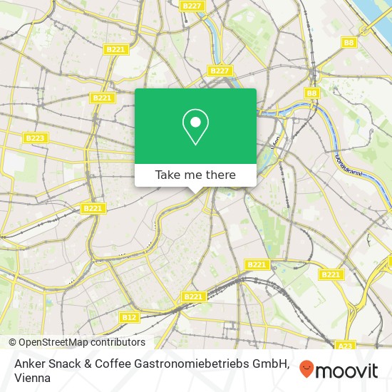 Anker Snack & Coffee Gastronomiebetriebs GmbH map