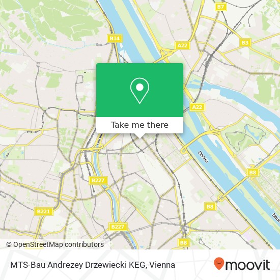 MTS-Bau Andrezey Drzewiecki KEG map