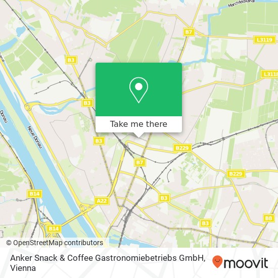 Anker Snack & Coffee Gastronomiebetriebs GmbH map
