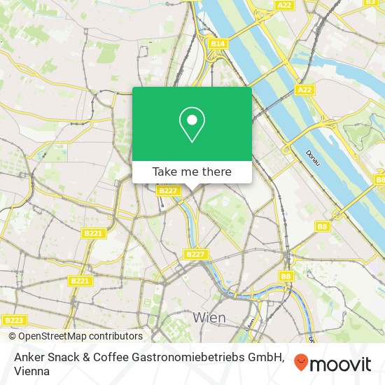 Anker Snack & Coffee Gastronomiebetriebs GmbH map