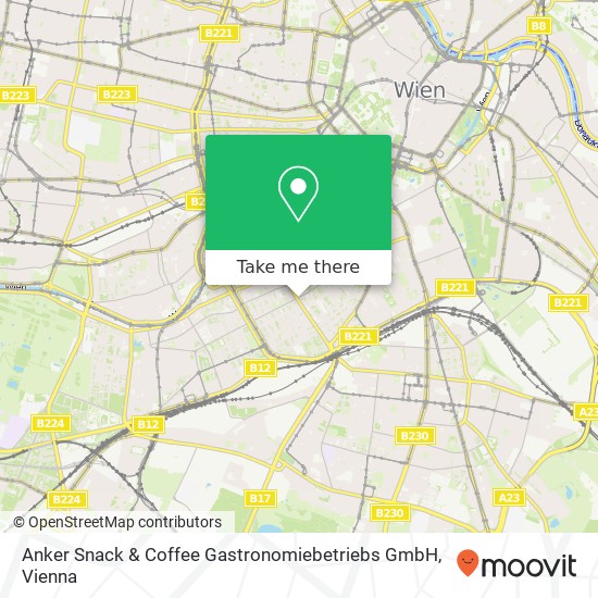 Anker Snack & Coffee Gastronomiebetriebs GmbH map