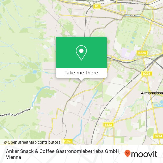 Anker Snack & Coffee Gastronomiebetriebs GmbH map