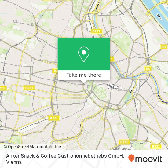 Anker Snack & Coffee Gastronomiebetriebs GmbH map