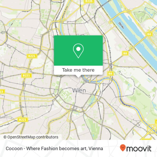 Cocoon - Where Fashion becomes art map