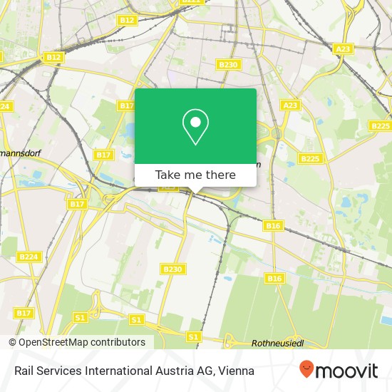 Rail Services International Austria AG map