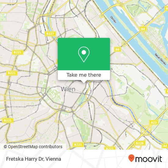 Fretska Harry Dr map