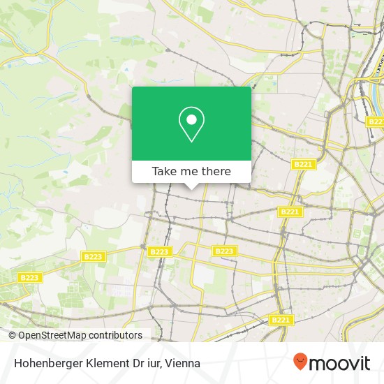 Hohenberger Klement Dr iur map