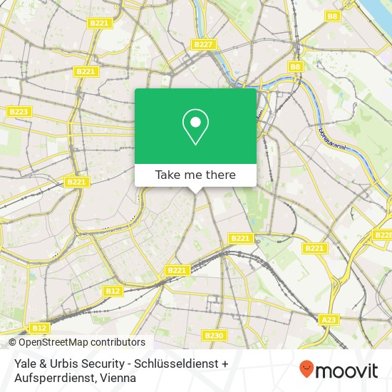 Yale & Urbis Security - Schlüsseldienst + Aufsperrdienst map