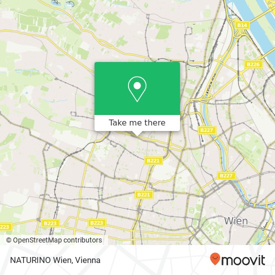 NATURINO Wien map