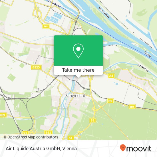 Air Liquide Austria GmbH map