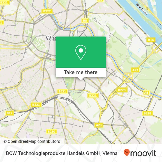 BCW Technologieprodukte Handels GmbH map