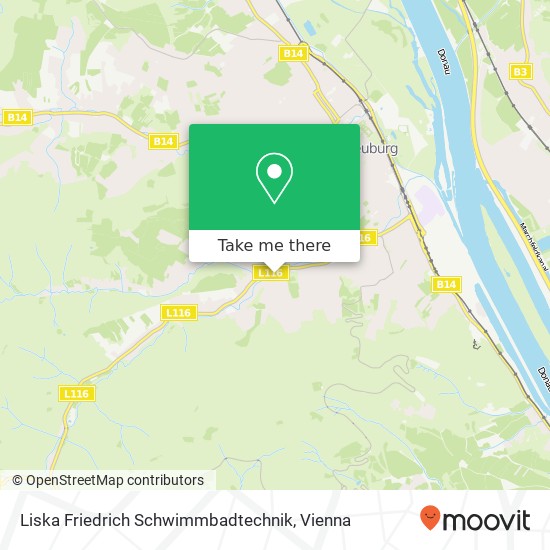 Liska Friedrich Schwimmbadtechnik map