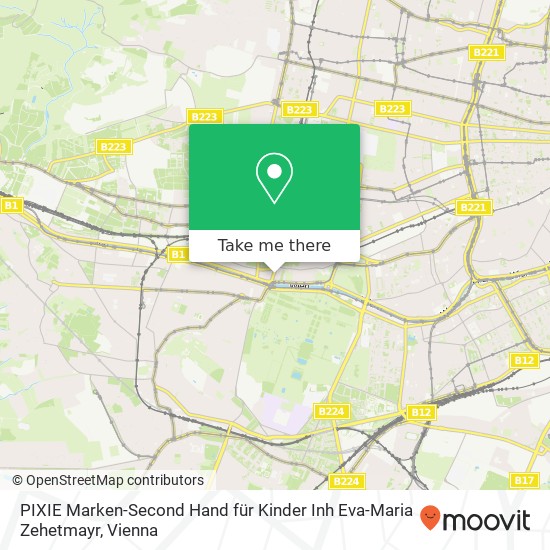 PIXIE Marken-Second Hand für Kinder Inh Eva-Maria Zehetmayr map