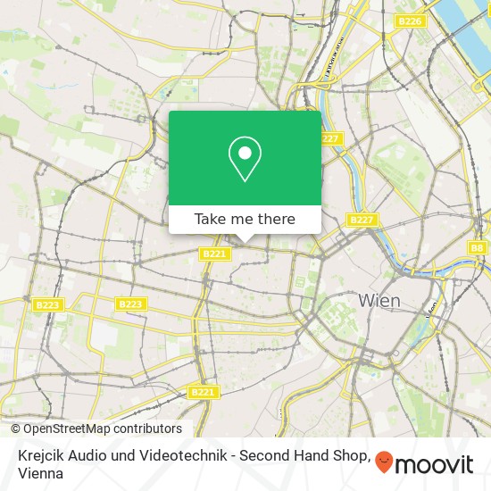 Krejcik Audio und Videotechnik - Second Hand Shop map