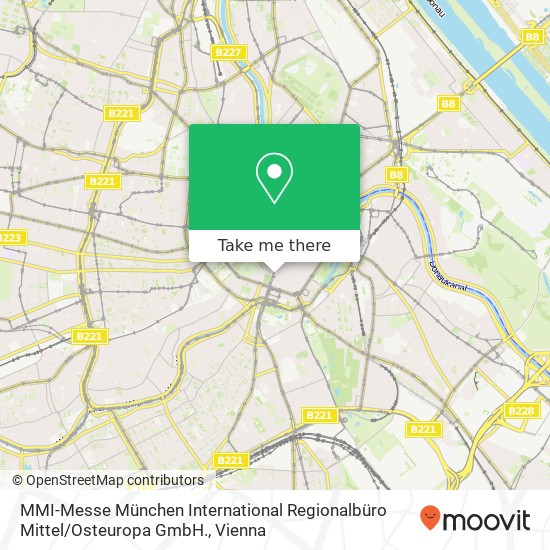 MMI-Messe München International Regionalbüro Mittel / Osteuropa GmbH. map