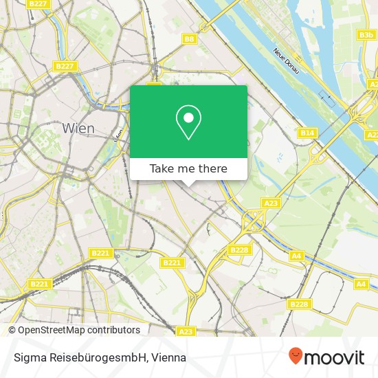 Sigma ReisebürogesmbH map