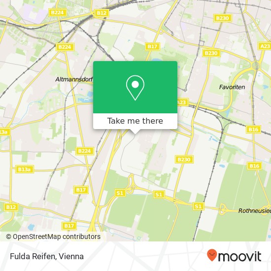 Fulda Reifen map