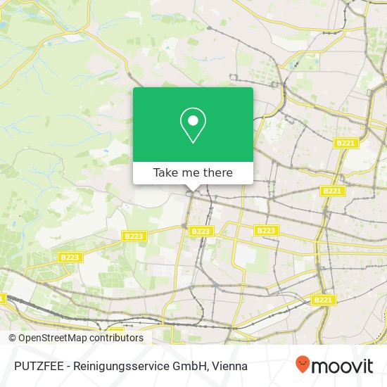 PUTZFEE - Reinigungsservice GmbH map