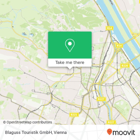 Blaguss Touristik GmbH map