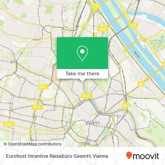 Eurohost Incentive Reisebüro GesmH map