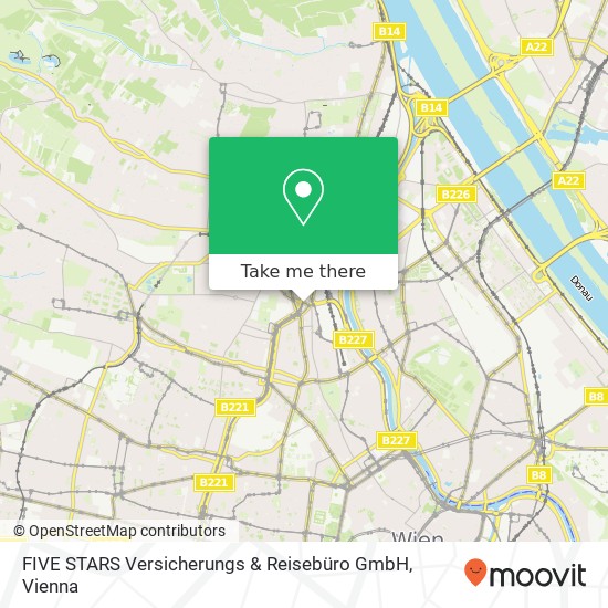 FIVE STARS Versicherungs & Reisebüro GmbH map