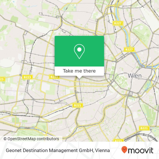 Geonet Destination Management GmbH map