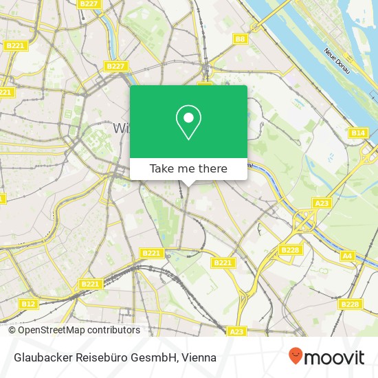 Glaubacker Reisebüro GesmbH map