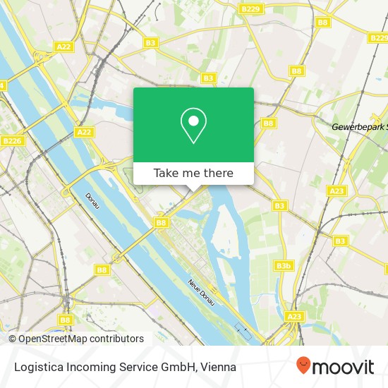 Logistica Incoming Service GmbH map