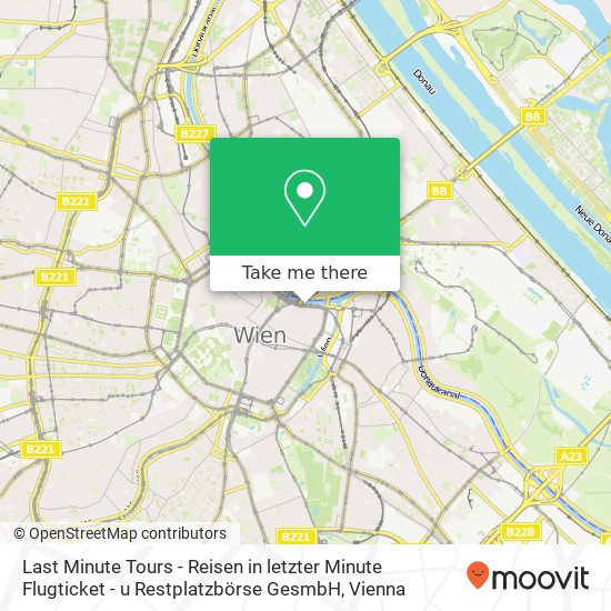 Last Minute Tours - Reisen in letzter Minute Flugticket - u Restplatzbörse GesmbH map