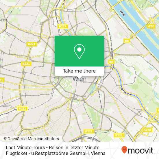 Last Minute Tours - Reisen in letzter Minute Flugticket - u Restplatzbörse GesmbH map