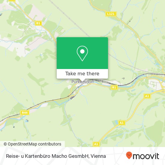 Reise- u Kartenbüro Macho GesmbH map