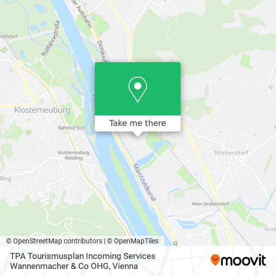 TPA Tourismusplan Incoming Services Wannenmacher & Co OHG map