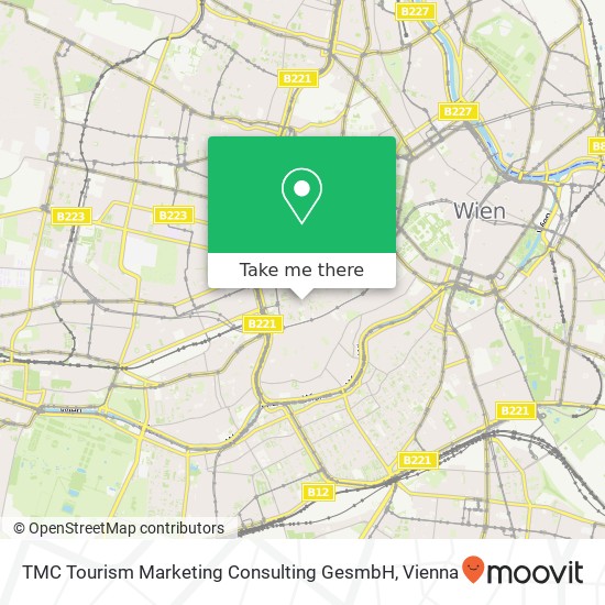 TMC Tourism Marketing Consulting GesmbH map