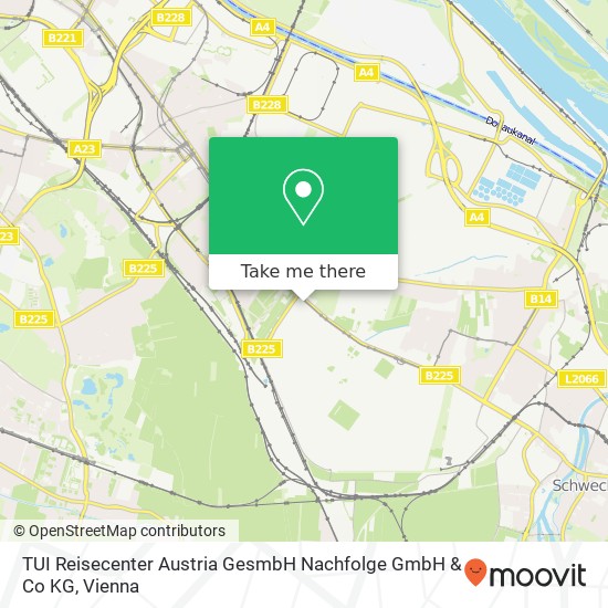 TUI Reisecenter Austria GesmbH Nachfolge GmbH & Co KG map