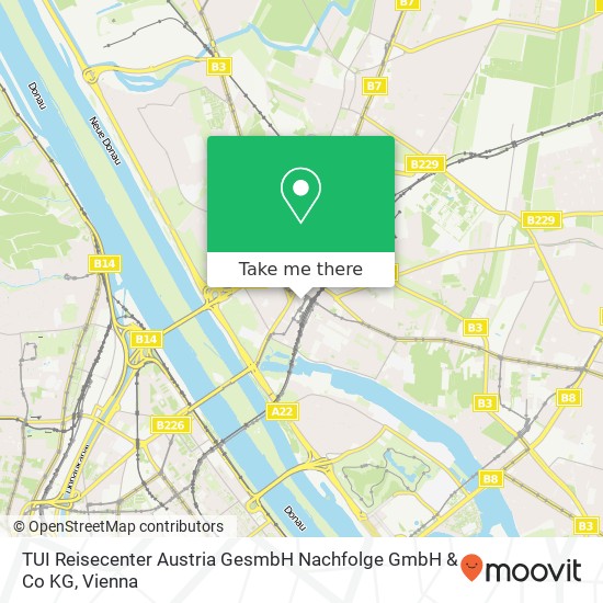TUI Reisecenter Austria GesmbH Nachfolge GmbH & Co KG map